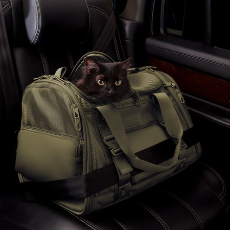 Kyoto Pet Carrier Dark Moss / Large