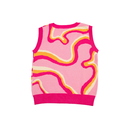 Pink Lemonade Human Sweater Vest