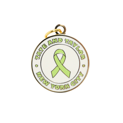 Cancer Ribbon Pet Charm - Tate & Taylor